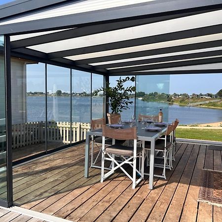 Luxe Chalet Direct Aan Het Water Met Strand Lith Ngoại thất bức ảnh