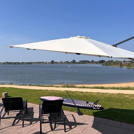 Luxe Chalet Direct Aan Het Water Met Strand Lith Ngoại thất bức ảnh